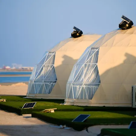 Siniya Island Leisure Campground Umm Al Quwain Exterior photo